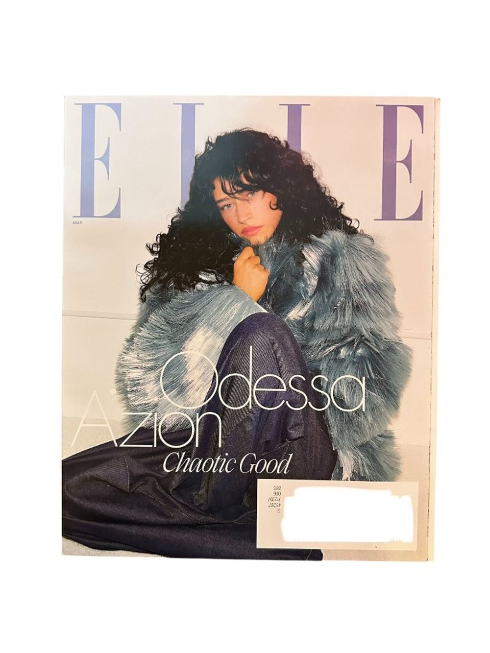 Elle Magazine March 2026 Odessa Azion Chaotic Good